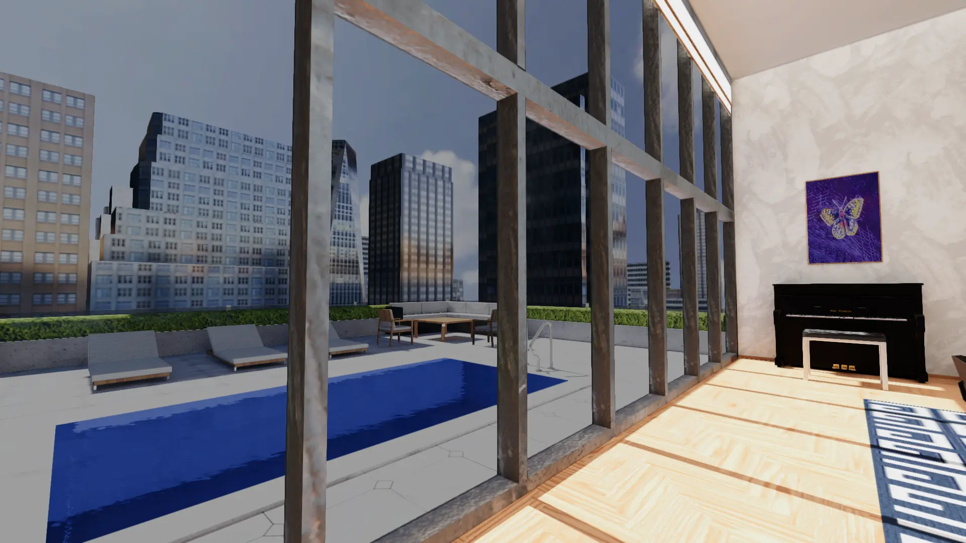 High Rise Penthouse Render