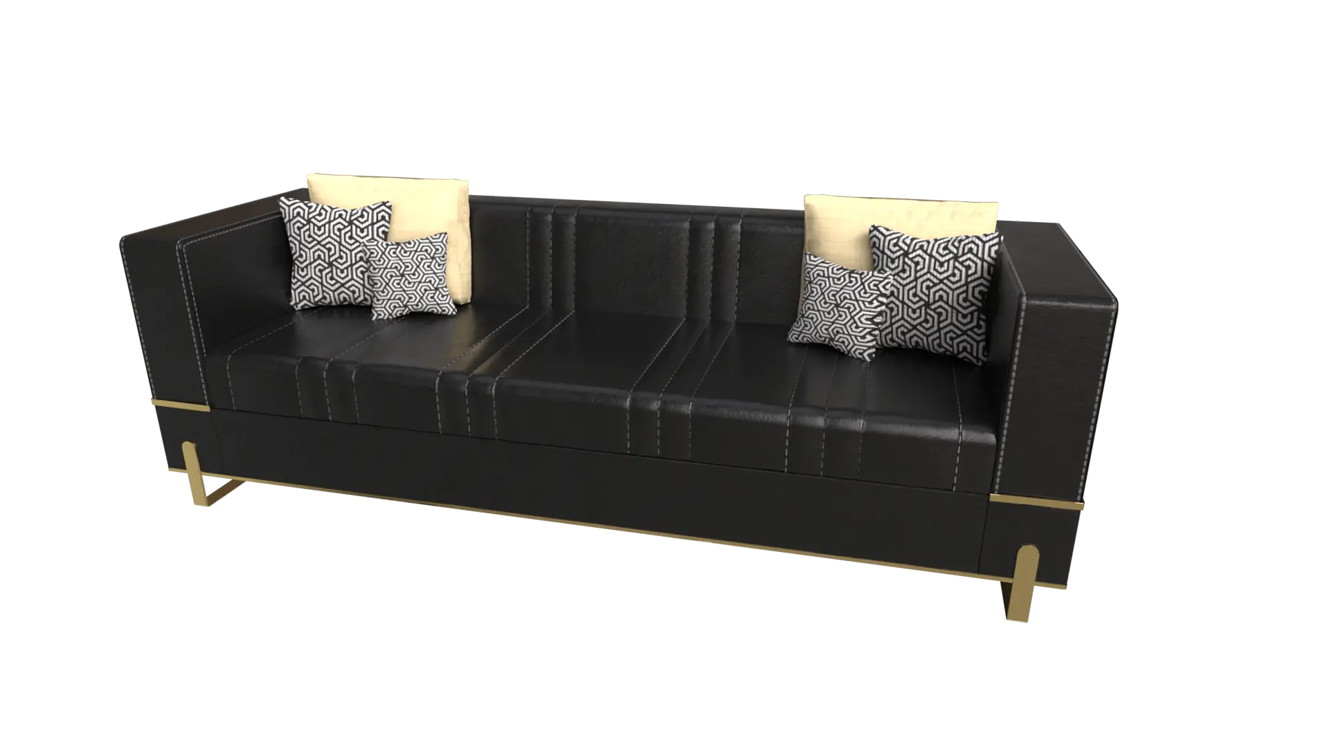 Living-room Sofa Render